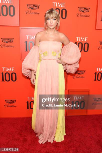 Taylor Swift attends the 2019 Time 100 Gala at Frederick P. Rose Hall, Jazz at Lincoln Center on April 23, 2019 in New York City.