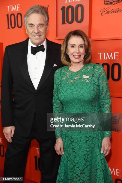 Paul Pelosi and Speaker of the United States House of Representatives Nancy Pelosi attend the 2019 Time 100 Gala at Frederick P. Rose Hall, Jazz at...
