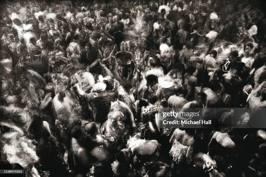 Crowd of people on the dance floor