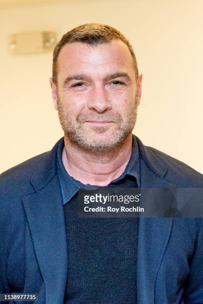 Liev Schreiber attends the Batsheva Dance Company's New York City Gala at BAM on March 28, 2019 in New York City.