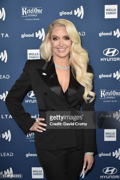 Erika Jayne attends the 30th Annual GLAAD Media Awards at Beverly Hills Hotel on March 28, 2019 in Beverly Hills, California.