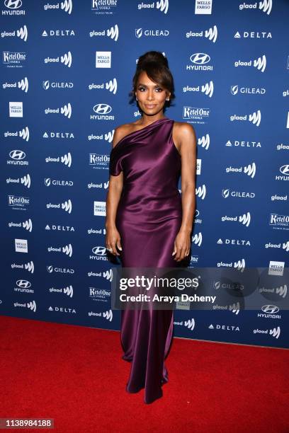 Janet Mock at the 30th Annual GLAAD Media Awards at The Beverly Hilton Hotel on March 28, 2019 in Beverly Hills, California.