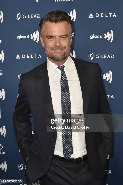 Josh Duhamel attends the 30th Annual GLAAD Media Awards at Beverly Hills Hotel on March 28, 2019 in Beverly Hills, California.