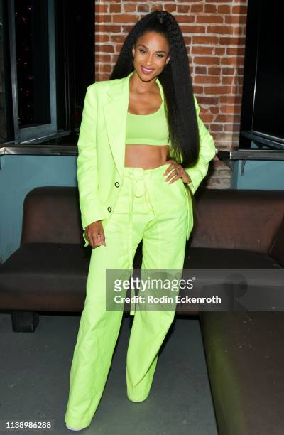 Ciara poses for portrait at a surprise appearance during "RuPaul's Drag Race" Viewing Party at Micky's West Hollywood on March 28, 2019 in West...