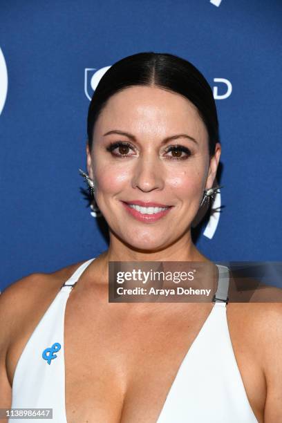 Kay Cannon at the 30th Annual GLAAD Media Awards at The Beverly Hilton Hotel on March 28, 2019 in Beverly Hills, California.
