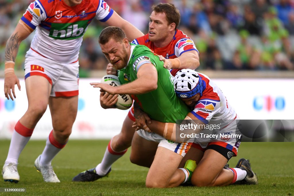 NRL Rd 3 - Raiders v Knights