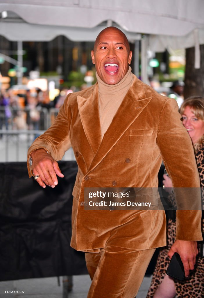 Celebrity Sightings in New York City - April 23, 2019