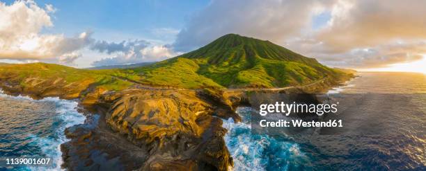 usa, haswaii, oahu, hanauma bay nature preserve, hanauma bay - oahu stock pictures, royalty-free photos & images