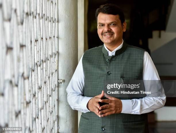 Devendra 19 Profile Shoot Of Maharashtra Chief Minister Devendra Fadnavis Photos ...