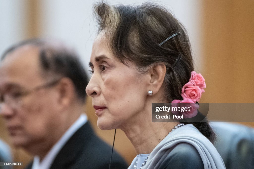 Myanmar State Counsellor Aung San Suu Kyi Visits China