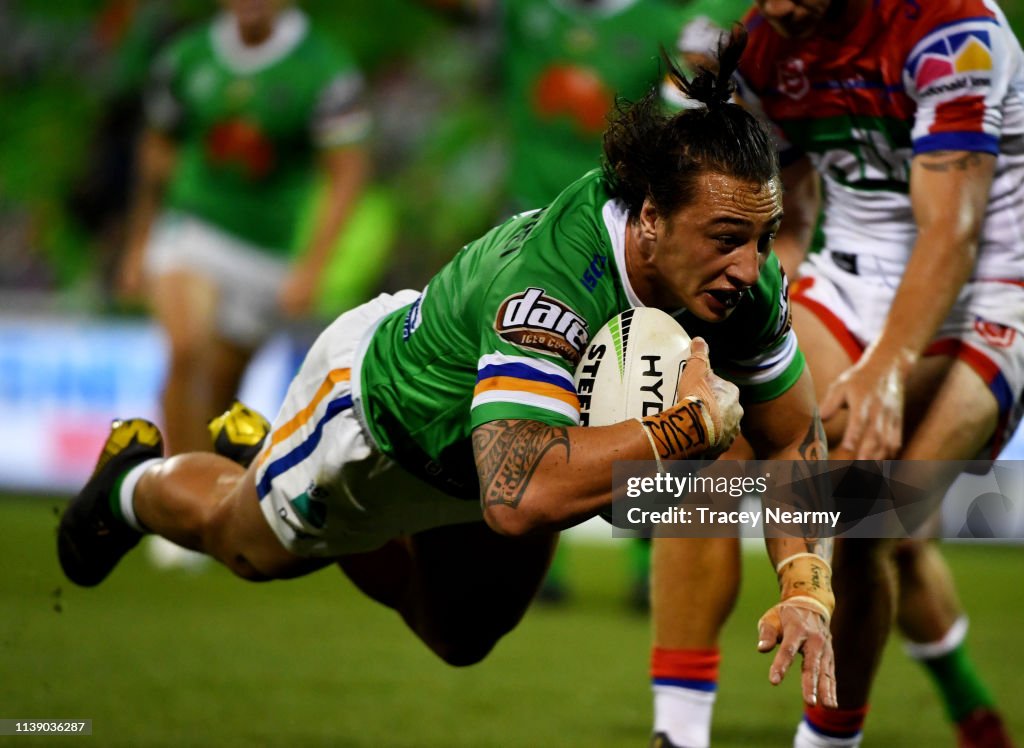 NRL Rd 3 - Raiders v Knights