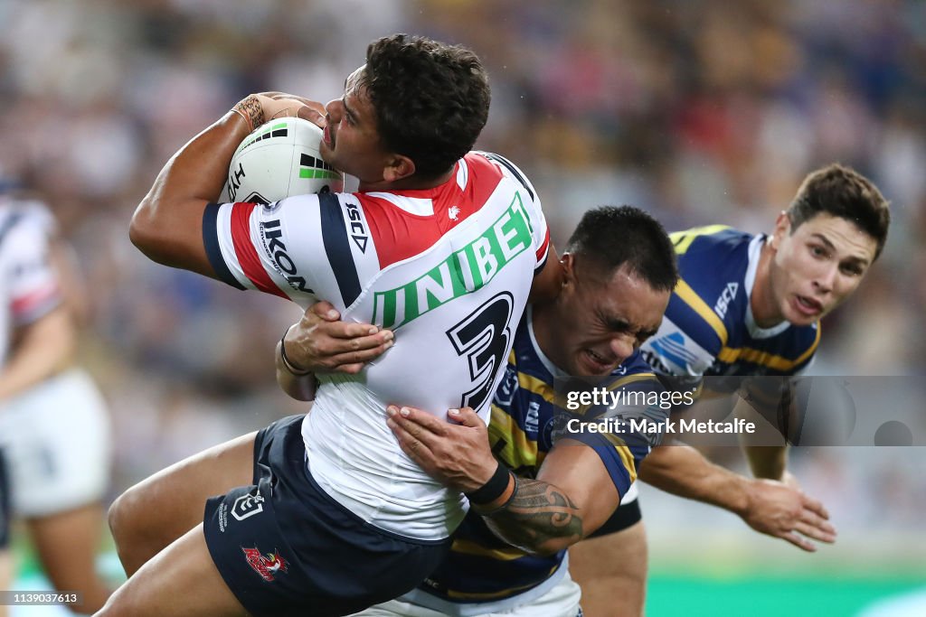 NRL Rd 3 - Eels v Roosters