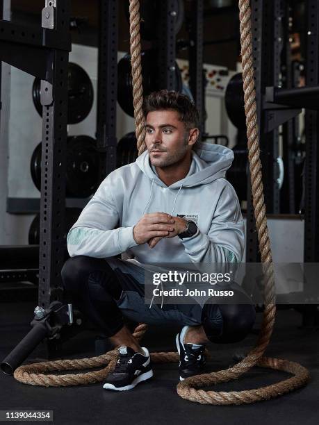 Actor Zac Efron is photographed for Amazon on December 10, 2018 in Los Angeles, California.