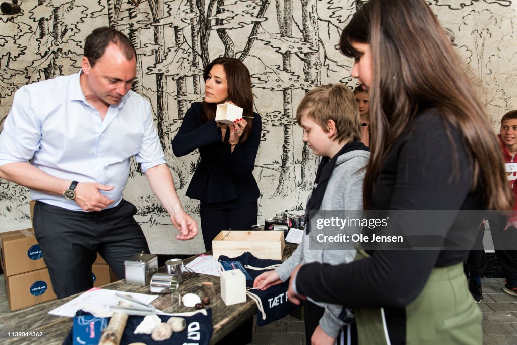 Crown Princess Mary Participates In Opening Of The Danish Science Festival