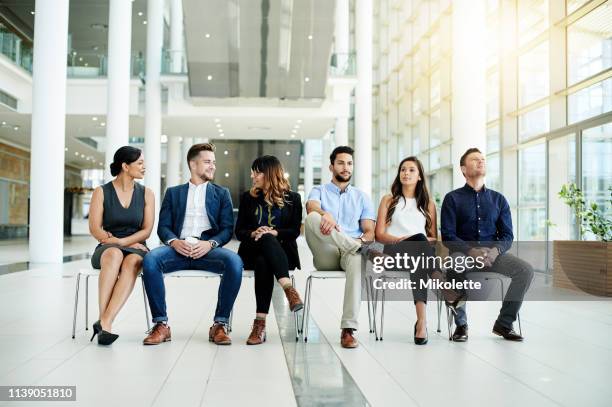 Job Interview Queue Job Interview Queue Photos and Premium High Res Pictures - Getty Images