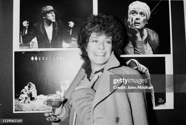 South African-British actress Janet Suzman, UK, 28th February 1984.