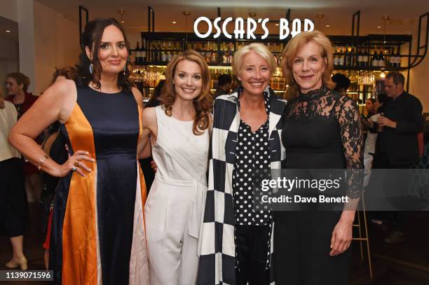 Deborah Frances-White, Lisa Brenner, Emma Thompson and Juliet Stevenson attend the "Say My Name" Gala Screening in association with Amnesty...