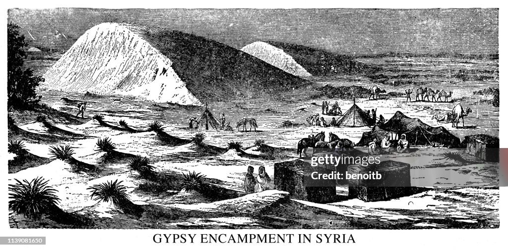 Gypsy Encampment in Syria