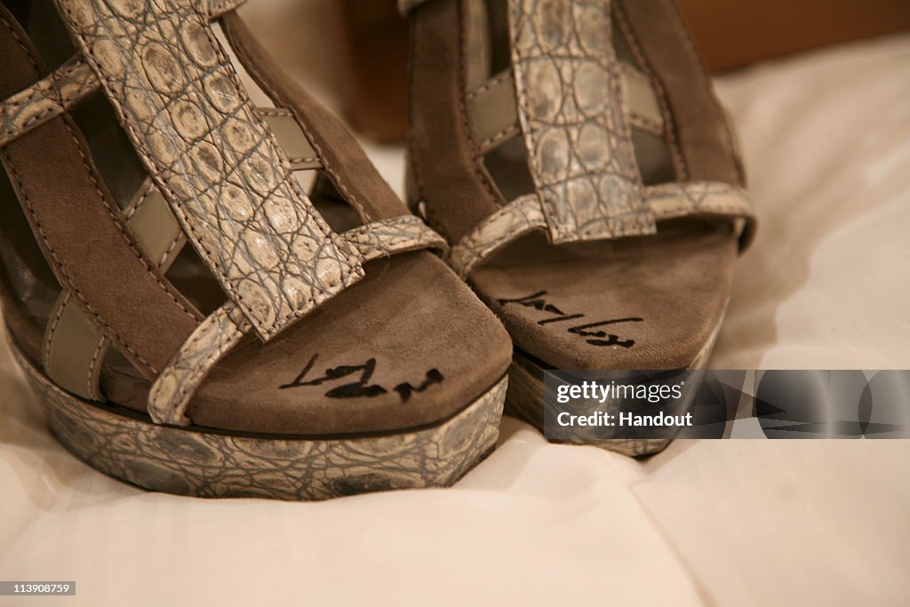 Lady Gaga Shoes Up For Auction