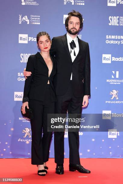 Damiano D'Innocenzo attends the 64. David Di Donatello awards on March 27, 2019 in Rome, Italy.