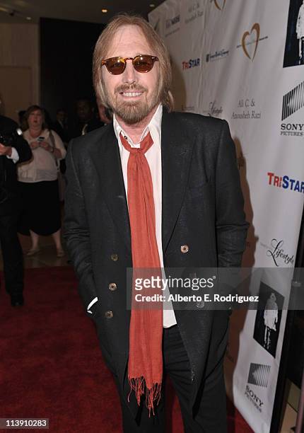 Singer Tom Petty arrives to The Midnight Mission's 11th Annual Golden Heart Awards on May 9, 2011 in Beverly Hills, California.