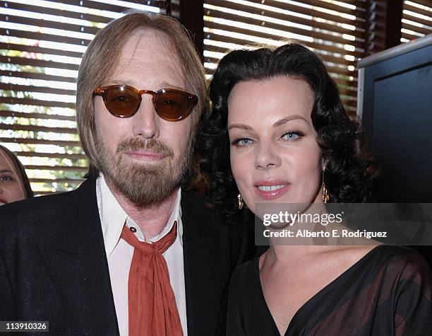 Singer Tom Petty and actress Debi Mazar arrive to The Midnight Mission's 11th Annual Golden Heart Awards on May 9, 2011 in Beverly Hills, California.