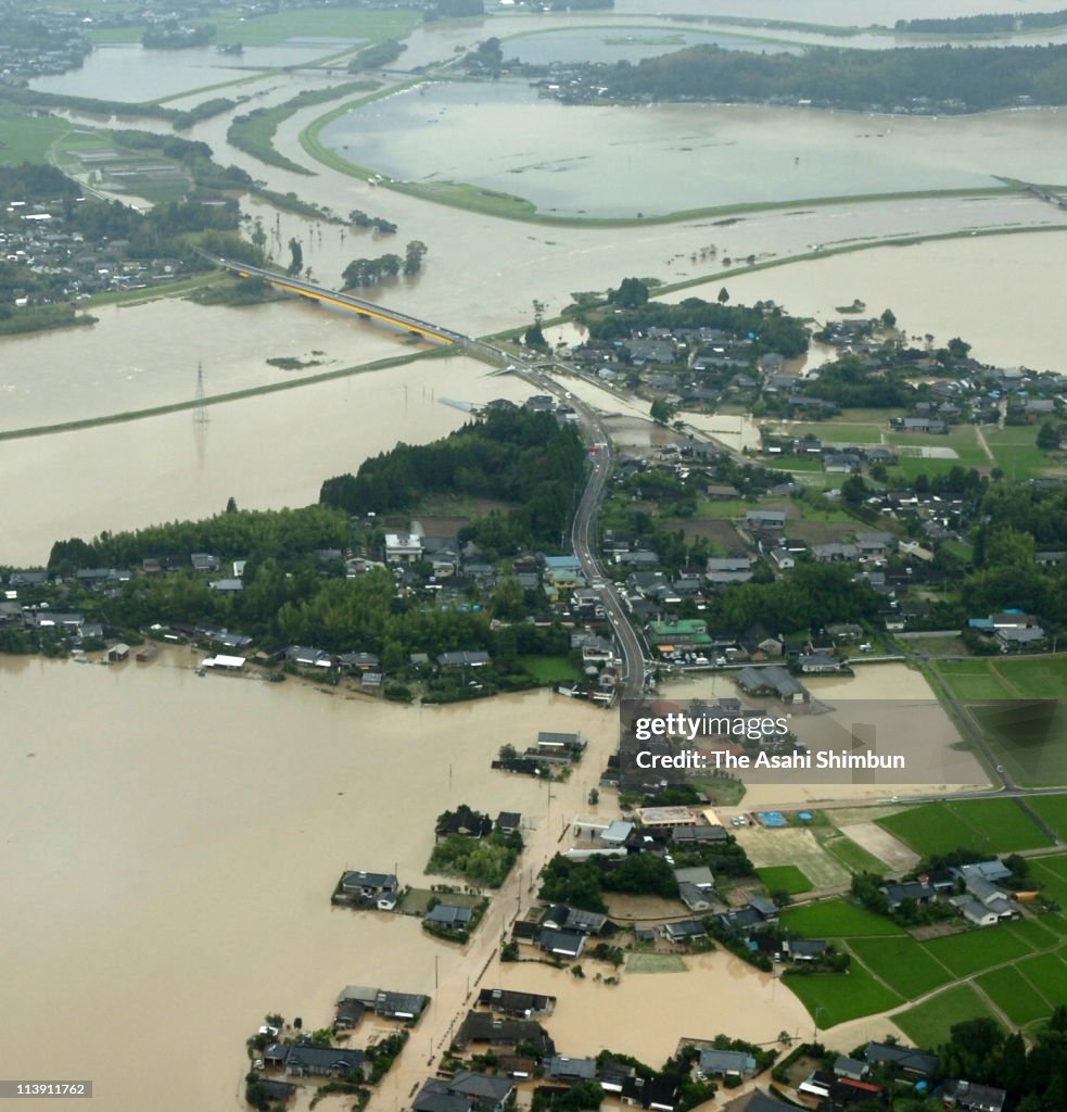 Heavy Rain Kills 26 People Across Japan
