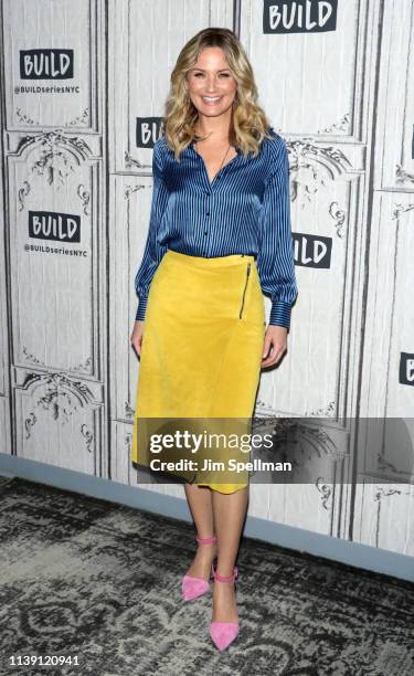 Singer/actress Jennifer Nettles attends the Build Brunch at Build Studio on March 29, 2019 in New York City.