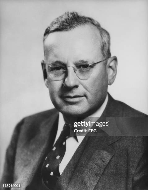 American Republican politician Alf Landon , circa 1935. Landon was the Republican Presidential candidate for the 1936 presidential election, but was...