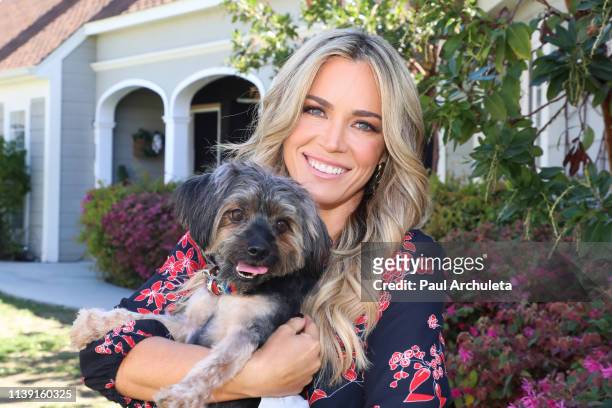 Reality TV Personality Teddi Mellencamp visits Hallmark's "Home & Family" at Universal Studios Hollywood on March 29, 2019 in Universal City,...