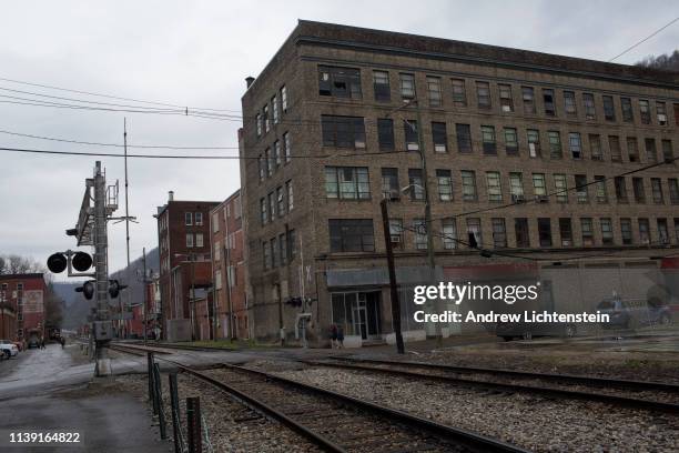 Views of the downtown Logan on March 26, 2019 in Logan, West Virginia. The town, like most in this area of Appalachia, was built from the coal...