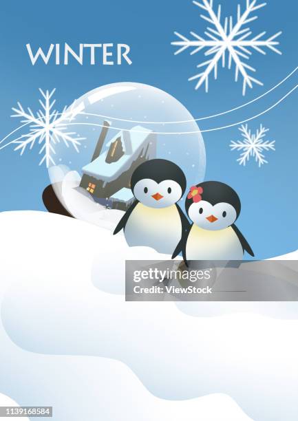 ilustraciones, imágenes clip art, dibujos animados e iconos de stock de illustrations in the winter - solsticio-de-invierno