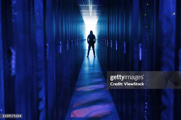 177 Computer Lab Dark Stock Photos, High-Res Pictures, and Images ...