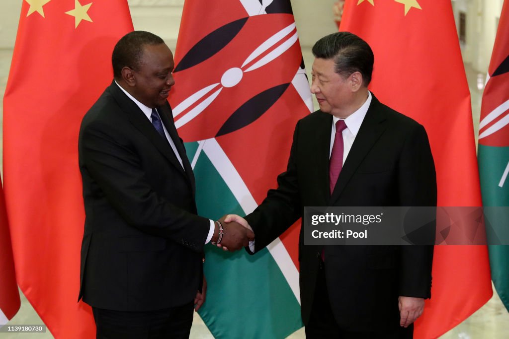 Kenyan President Uhuru Kenyatta Visits China