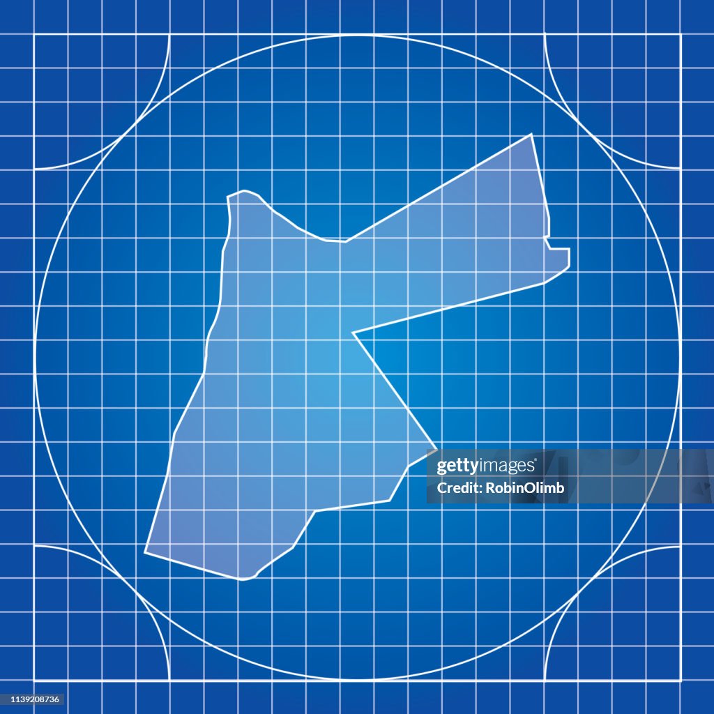 Jordan Map Design Blueprint Jordan Map High-Res Vector Graphic - Getty Images