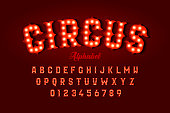 Circus style font