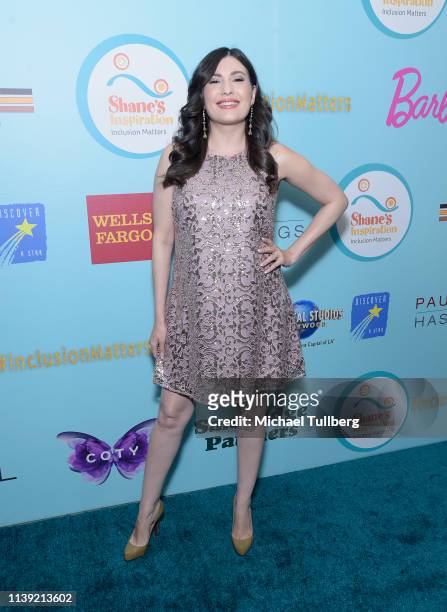 Celeste Thorson attends the 18th annual Shane's Inspiration Gala at Beverly Hills Hotel on March 29, 2019 in Beverly Hills, California.