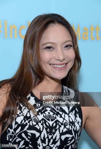 Nadia Hatta attends the 18th annual Shane's Inspiration Gala at Beverly Hills Hotel on March 29, 2019 in Beverly Hills, California.