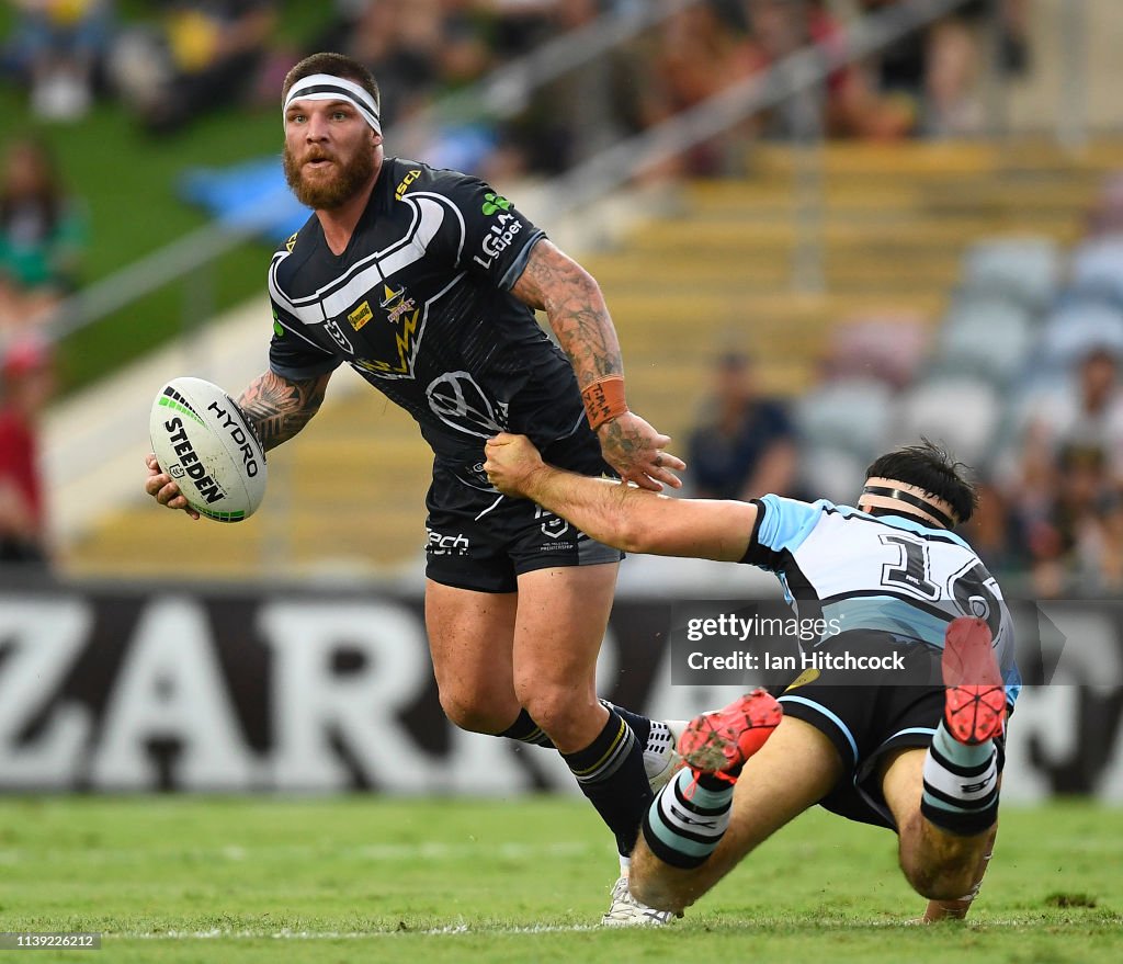NRL Rd 3 - Cowboys v Sharks
