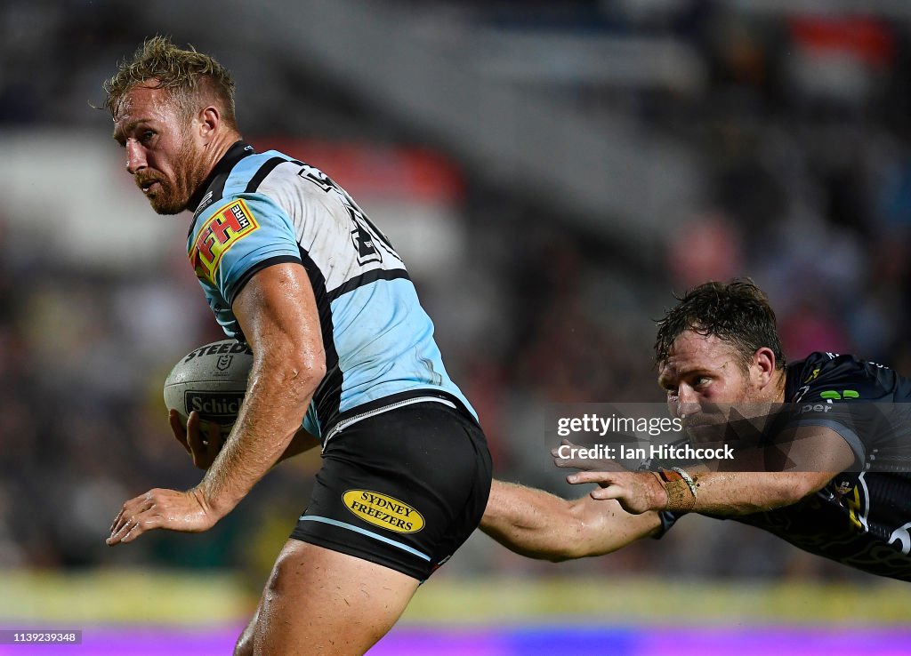 NRL Rd 3 - Cowboys v Sharks