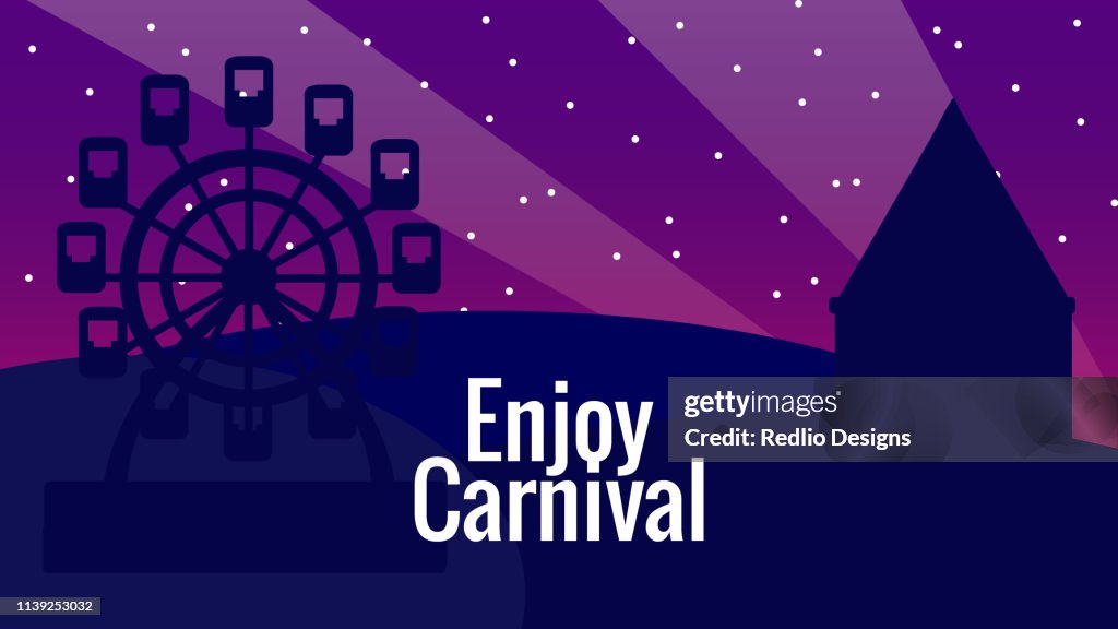 Carnival Fun Fair Background