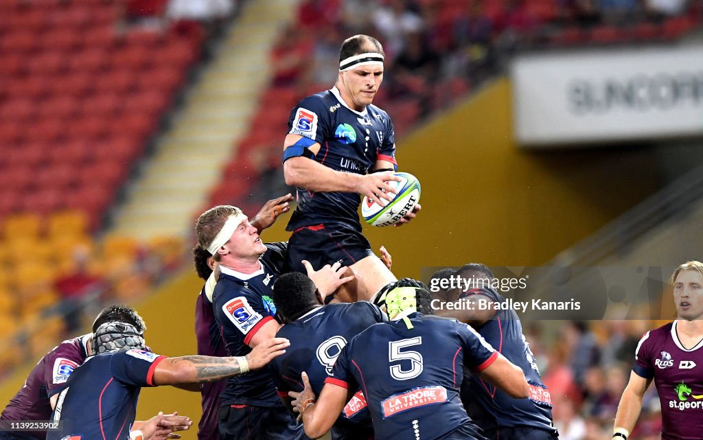 Super Rugby Rd 7 - Reds v Rebels
