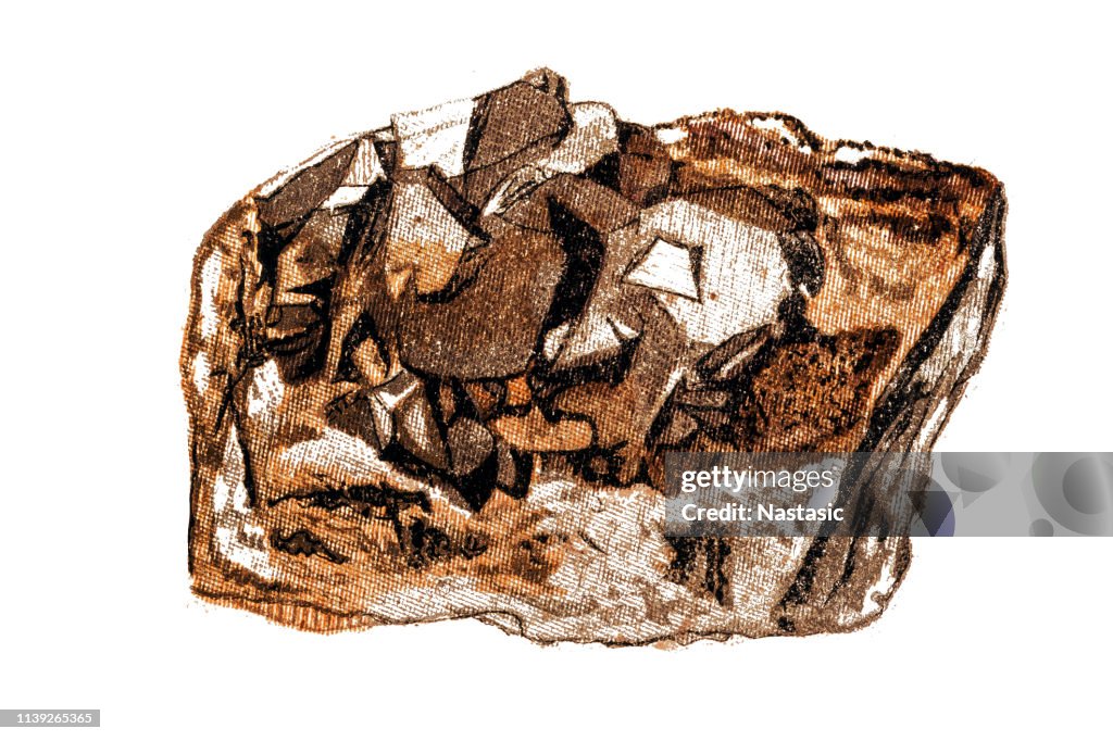 Galena (lead glance), mineral stone