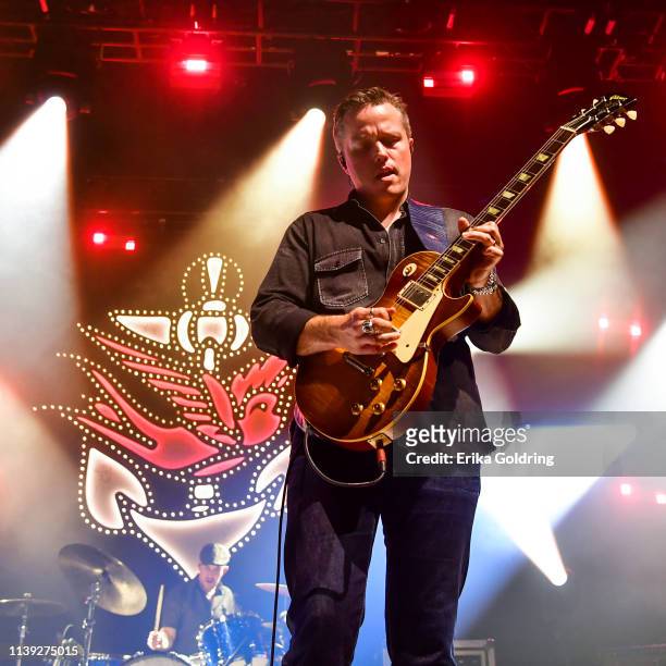 Jason Isbell performs at The Fillmore New Orleans on March 29, 2019 in New Orleans, Louisiana.