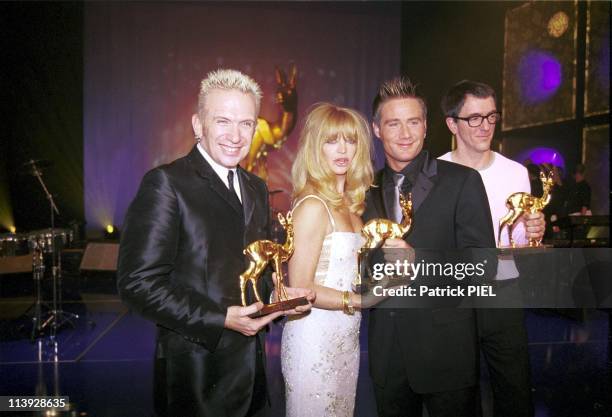 Bambi Awards 1999 In Berlin, Germany On November 10, 1999-J-P Gaultier, Goldie Hawn, Sasha And Dr. Motte .