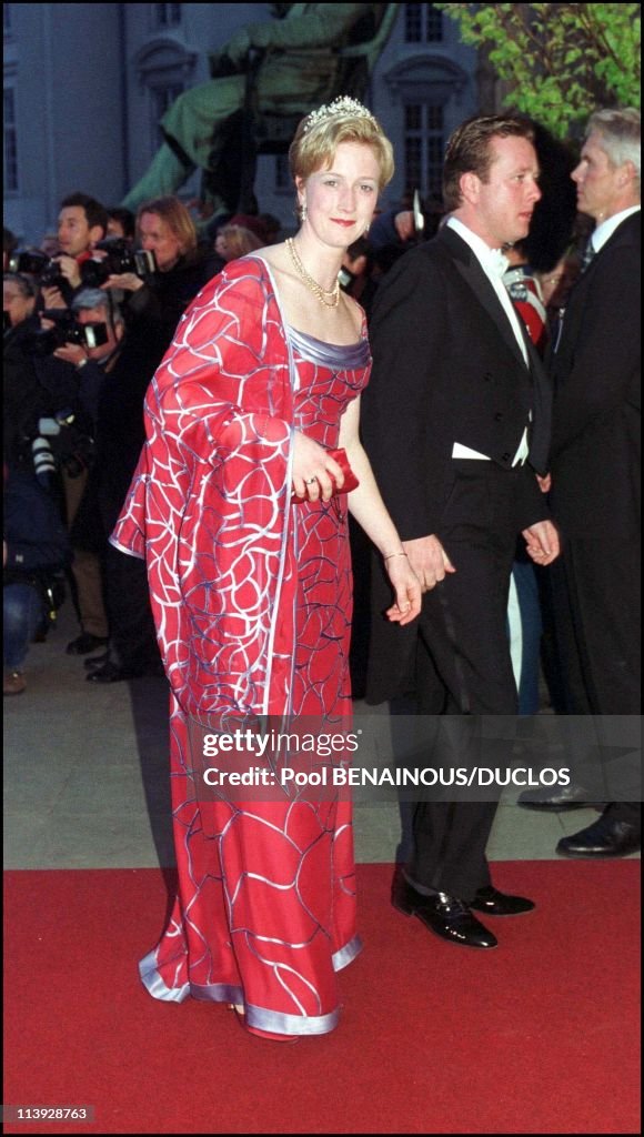 Queen Margrethe Of Denmark Celebrates 60Th Birthday In Copenhagen, Denmark On April 15, 2000-