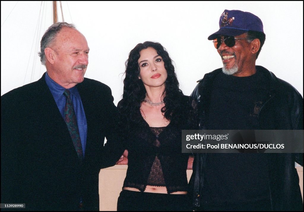 Cannes Film Festival: Photo Call Of The Film "Under Suspicion" In Cannes, France On May 11, 2000-