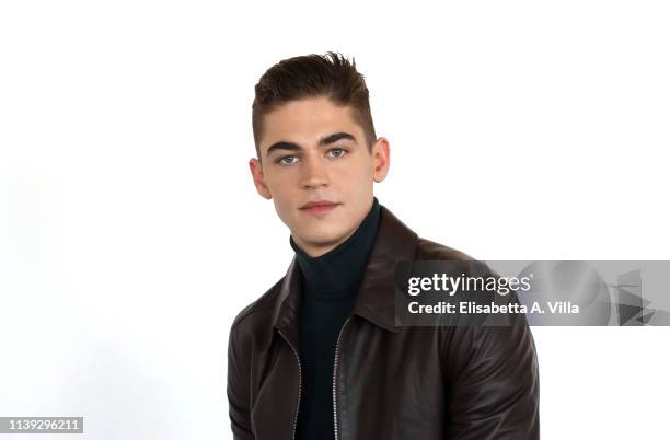 Hero Fiennes Tiffin attends the photocall for "After" at Hotel Palazzo Naiadi on March 30, 2019 in Rome, Italy.