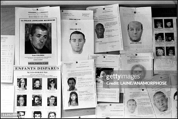 Paris Police Document The juvenile bureau of the Paris police department In Paris, France ...