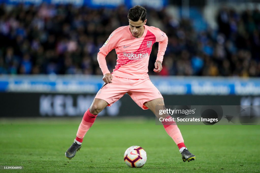 Deportivo Alaves v FC Barcelona - La Liga Santander